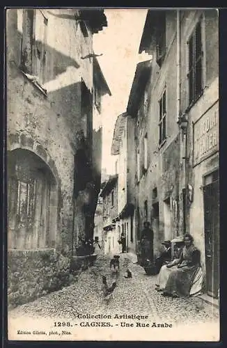AK Cagnes, Une Rue Arabe