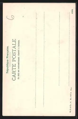 AK La Turbie, Passage voûté avec personnages dans la rue pavée