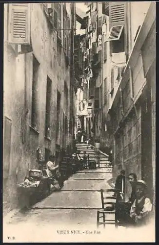 AK Nice, Une Rue