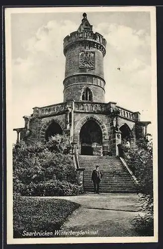 AK Saarbrücken, Am Winterbergdenkmal