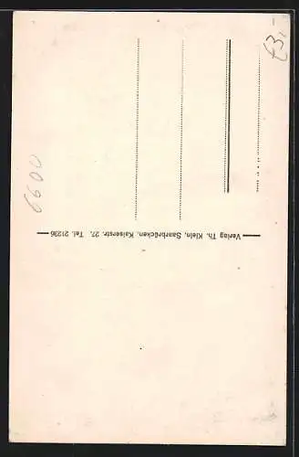 AK Saarbrücken, Am Winterbergdenkmal