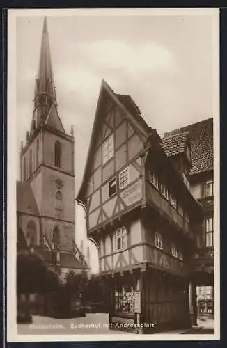 AK Hildesheim, Zuckerhut mit Andreasplatz