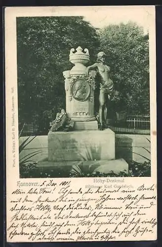 AK Hannover, Hölty-Denkmal