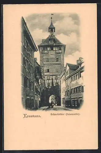 AK Konstanz, Schnetztor, Innenseite