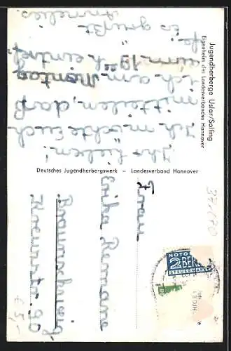 AK Uslar /Solling, Jugendherberge