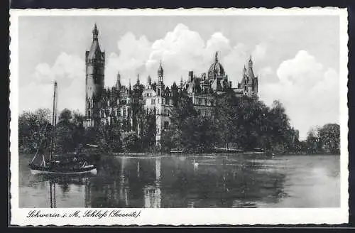 AK Schwerin i. M., Schloss Seeseite