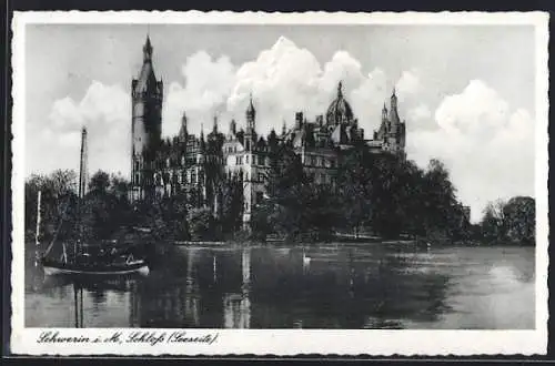 AK Schwerin i. M., Schloss Seeseite
