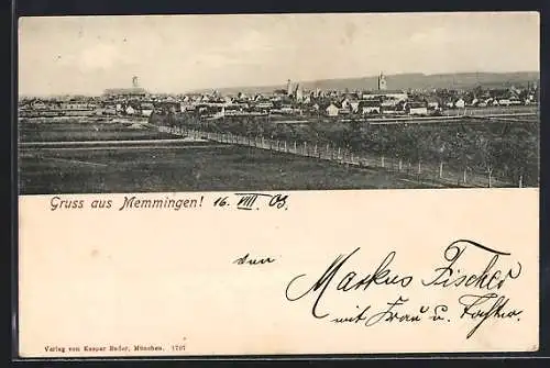 AK Memmingen, Teilansicht