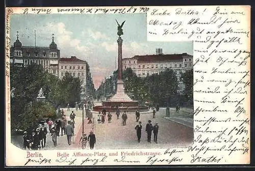 AK Berlin-Kreuzberg, Belle-Alliance-Platz