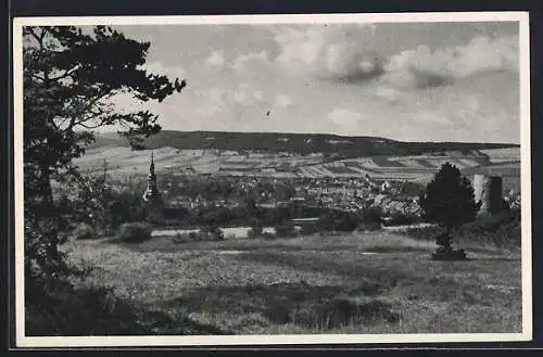 AK Bad Frankenhausen am Kyffhäuser, Blick auf den Ort
