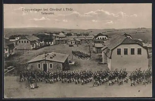 AK Ohrdruf, Truppenübungslager, Teilansicht