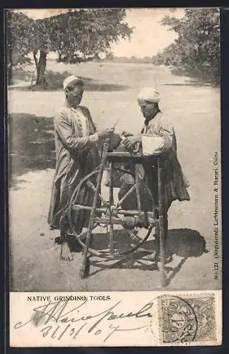 AK Native grinding tools, Arabischer Handwerker