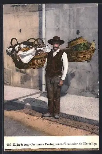 AK Lisboa, Vendedor de Hortalica, Costumes Portuguezes