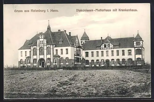 AK Rotenburg i. Hann, Diakonissen-Mutterhaus mit Krankenhaus