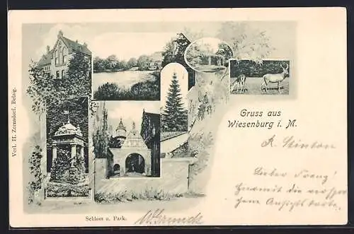 AK Wiesenburg i. M., Schloss und Park
