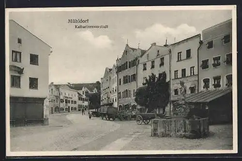 AK Mühldorf, Partie in der Katharinenvorstadt