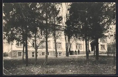 AK Waiblingen, Bezirkskrankenhaus mit Garten
