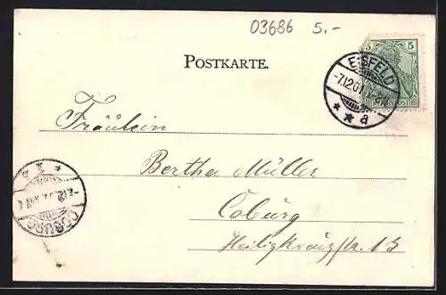 AK Eisfeld, Gesamtansicht des Ortes