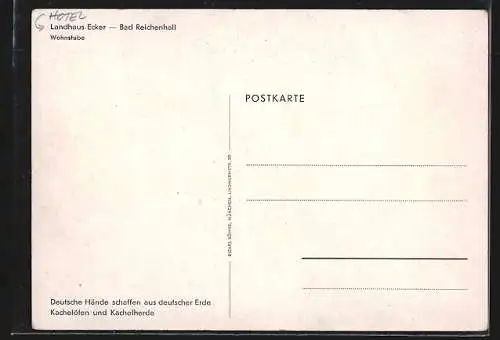 AK Kachelofen in der guten Stube