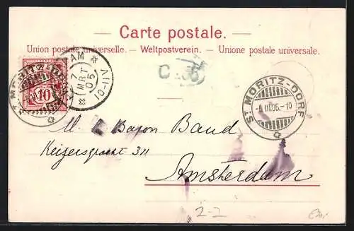 Künstler-AK Die ersten Briefmarken der Schweiz, Wappen des Canton Zürich