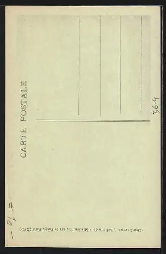 AK Les Capucins francais aux Indes, Le R. P. Simon de Préaulx, en route pourles villages paiens