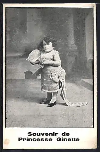 AK Souvenir de Princesse Ginette