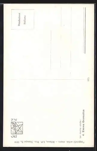 Künstler-AK sign. F. Spotti: Emma Gramatica