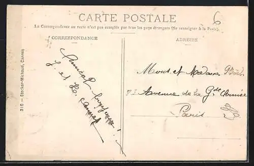 AK Cannes, Hôtel Californie et palmiers majestueux