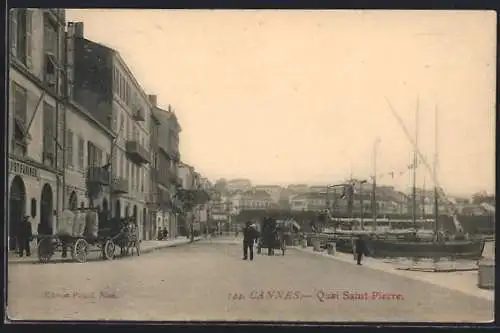 AK Cannes, Quai Saint-Pierre