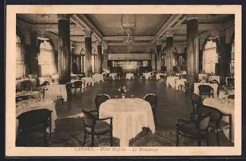 AK Cannes, Hôtel Majestic, Le Restaurant