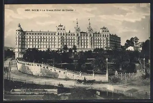 AK Nice, Le Grand Hôtel de Cimiez