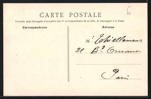 AK Nice, Boulevard Victor-Hugo avec passants et calèche