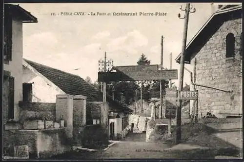 AK Peira Cava, La Poste et Restaurant Pierre-Plate