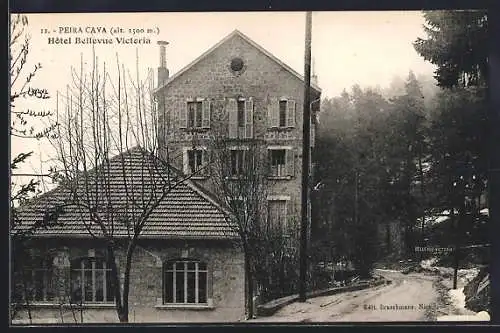AK Peira Cava, Hôtel Bellevue Victoria à 1500 m d`altitude