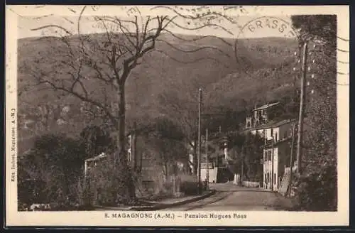 AK Magagnosc, Pension Hugues Ross et paysage environnant
