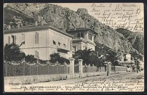 AK Menton-Garavan, Ville Coty et Résidence du Président Félix Faure