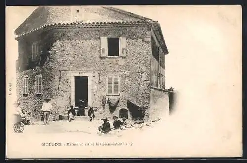 AK Mougins, Maison où est né le Commandant Lamy