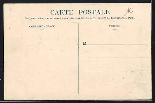 AK Le Rouret, L`Église et habitants devant le bâtiment