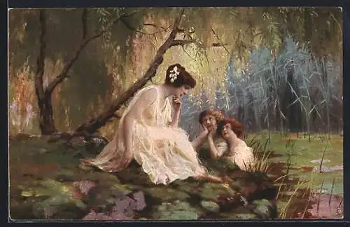 Künstler-AK sign. Schneider: Das Märchen