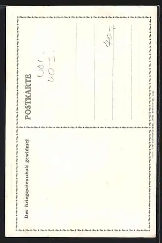 Künstler-AK sign. Waldmüller: Grossmutter liest Kindern vor