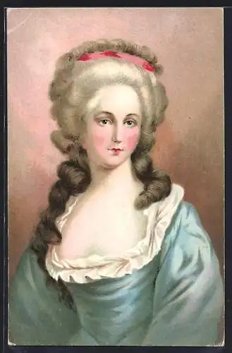 AK Portrait Lady Blessington von England
