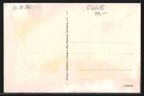 AK Schmerdorf, Gasthof, Dorfpartie, Totalansicht
