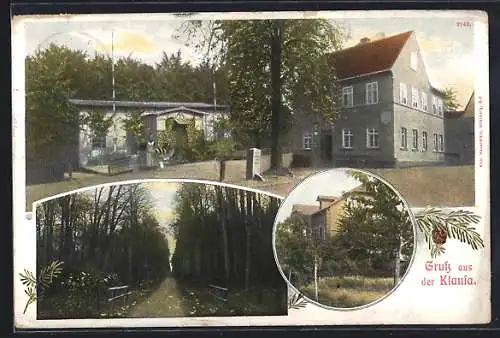 AK Klausa, Ortspartien, Waldweg