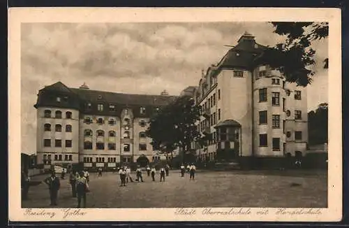 AK Gotha, Städtische Oberrealschule mit Handelschule