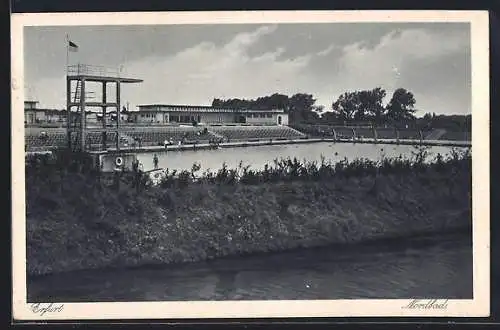 AK Erfurt, Blick auf das Nordbad