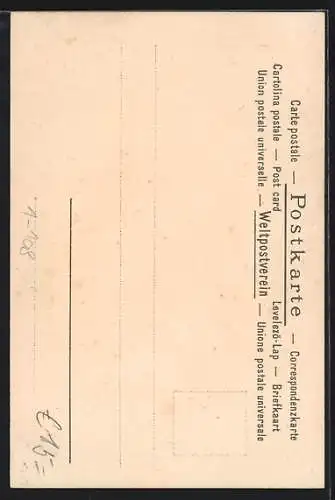 Glitzer-Perl-AK Prinzregent Luitpold von Bayern in Uniform