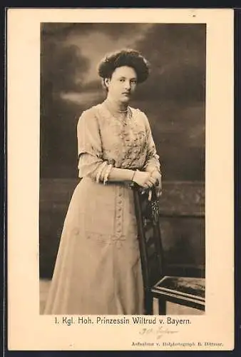 AK I. Kgl. Hoh. Prinzessin Wiltrud von Bayern