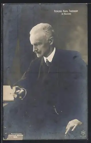AK Herzog Karl Theodor von Bayern