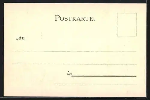 Künstler-AK Karl Mutter: Bamberg, Partie am Dom