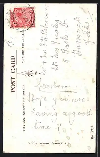 AK Vater schimpft mit seinem Sohn, Scherz